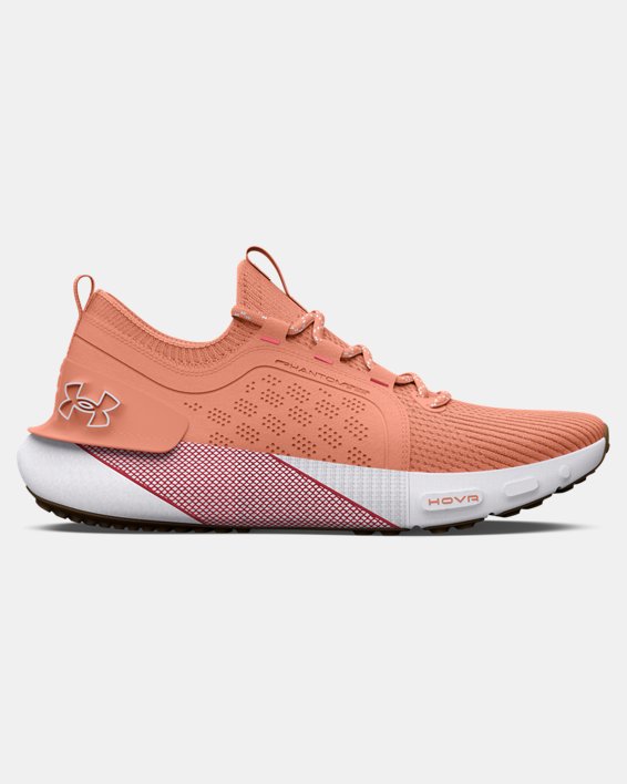Women's UA HOVR™ Phantom 3 SE Suede Running Shoes in Pink image number 0